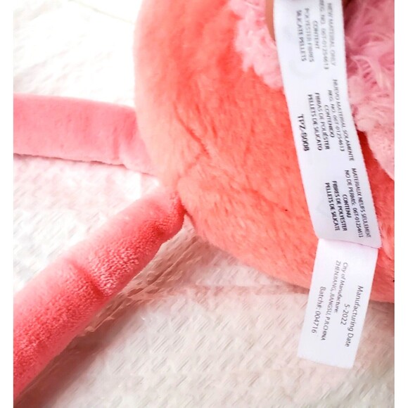 The Petting Zoo Pink Flamingo 12" Stuffed Animal Plush Bird Toy Soft Cuddly - Picture 7 of 8